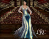 Silver Blue Gala Gown