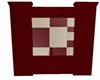 BURGANDY WALL DIVIDER