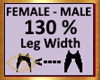 Leg Thigh Scaler 130%