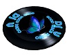 DJ V Butterfly Flr Sign