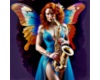 Jazz sax woman portrt 03
