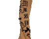 Tatoo Leg Azu