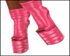 Pink  Platform Boots