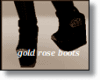 Gold Rose Heels