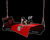 Red Inferno Hang Bed