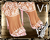 Pink Lace Heels V1
