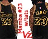 Jersey Mamba 23 w/tats
