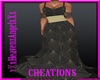 Gold&Black Flowing Gown