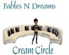 (FB)Circle Couch Cream