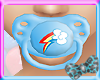 x!MLP RainbowDash Paci