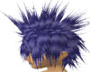 Dark Bleu spike hair