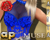 !0ap Evening Luxury Blue