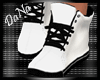 {D}White Shoes