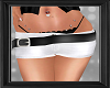 White shorts w/ belt