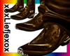 [L] Brown Cowboy boots