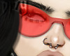 Rimless Shades Red