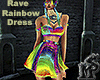 Rave Rainbow Dress Femme