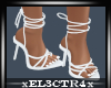 Ayla White Heels