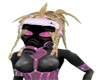 Pink & Black Gas Mask