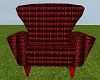 Red Orange Leather Chair