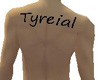 Tyreials Shoulder Tattoo