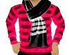 Hot Pink Sweater Scarf