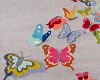 -T-Rug with Butterflies