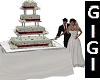 Wedding Cake red