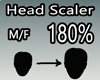 Scaler Head 180% M/F