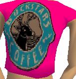 Pink buckstars shirt