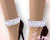 {J} Diamond Anklets