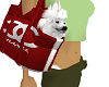 H/C }Puppy inBag 