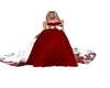 Red And White Gown (kids