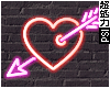Cupid Heart Neon Sign