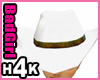 H4K Cowgirl Hat White