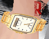 🦁 Watch Gold clock