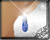 DD saphire drop earrings