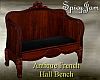 Antq French Hall Bench b