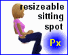 Px Scaling spot sitting