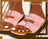 Sparkly Pink Sandals