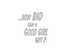 how bad/good girl cutout
