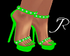 Lime & Diamond Heels