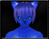 Blue Kitty Fur M