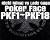 Poker Face PKF1 - PKF18
