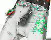 JEAN-WHITE/GREEN