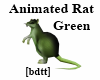 [bdtt]Green Animated Rat