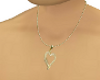 Gold heart Necklace