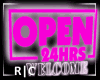 RIC OPEN 24 HRS PINK
