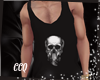 [CCQ]Mens Skull Muscle T