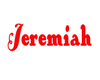 Thinking Of Jeremiah